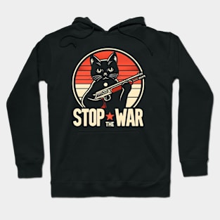 Stop the war - cats Hoodie